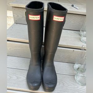 Black Hunter Boots